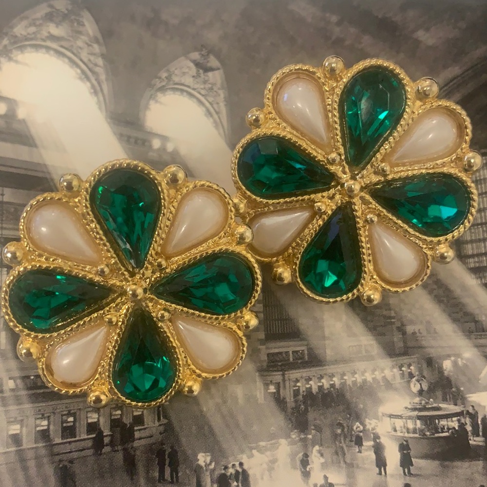 Vintage 80s earrings